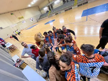 Mucchio di gioia sul parquet